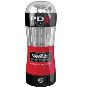 pdx-elite---masturbador-stroker-viewtube-control-succion-transparente-0