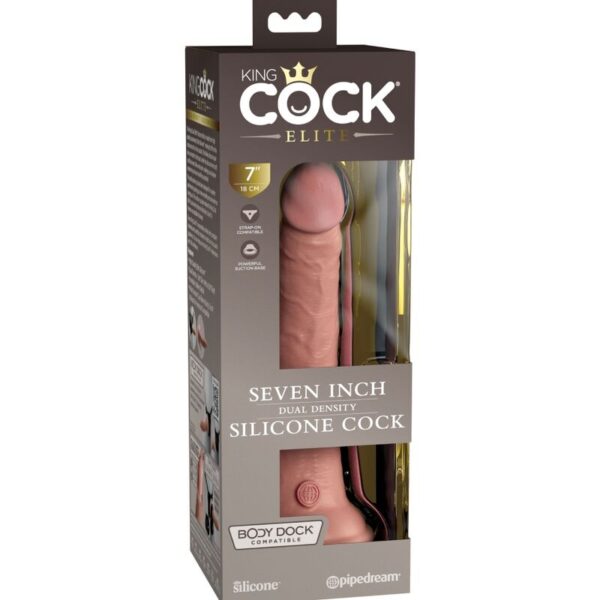 king-cock---elite-dildo-realistico-silicona-17.8-cm-4
