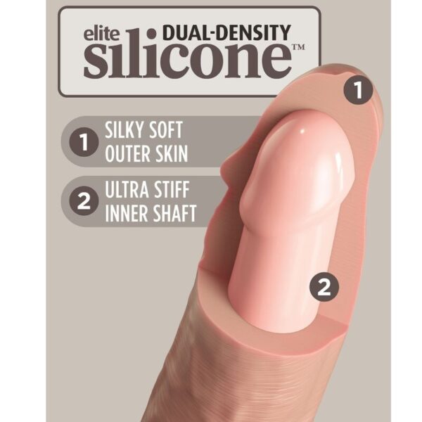 king-cock---elite-dildo-realistico-vibrador-&-silicona-control-remoto-17.8-cm-3