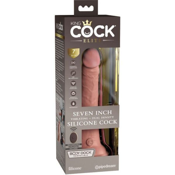 king-cock---elite-dildo-realistico-vibrador-&-silicona-control-remoto-17.8-cm-5