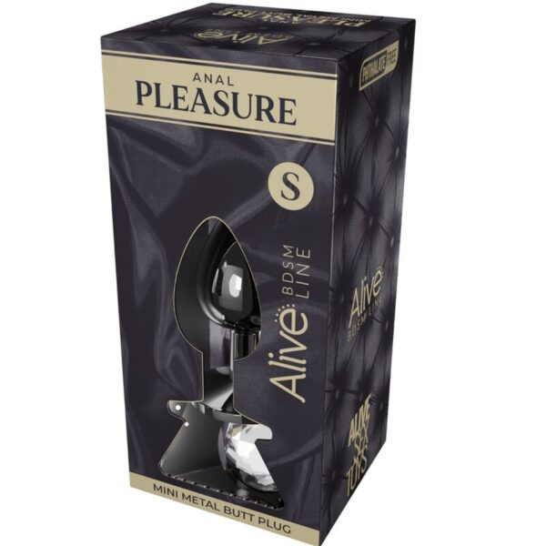 alive---anal-pleasure-mini-plug-metal-blanco-talla-s-1