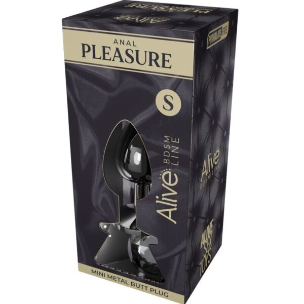 alive---anal-pleasure-mini-plug-metal-negro-talla-s-1