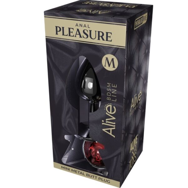 alive---anal-pleasure-mini-plug-metal-rojo-talla-m-1