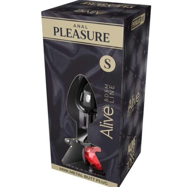 alive---anal-pleasure-mini-plug-metal-rojo-talla-s-1