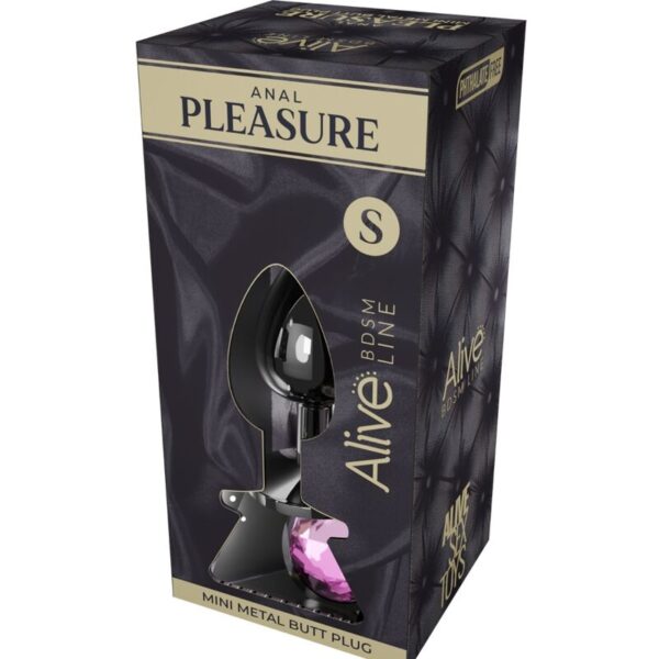 alive---anal-pleasure-mini-plug-metal-rosa-talla-s-1
