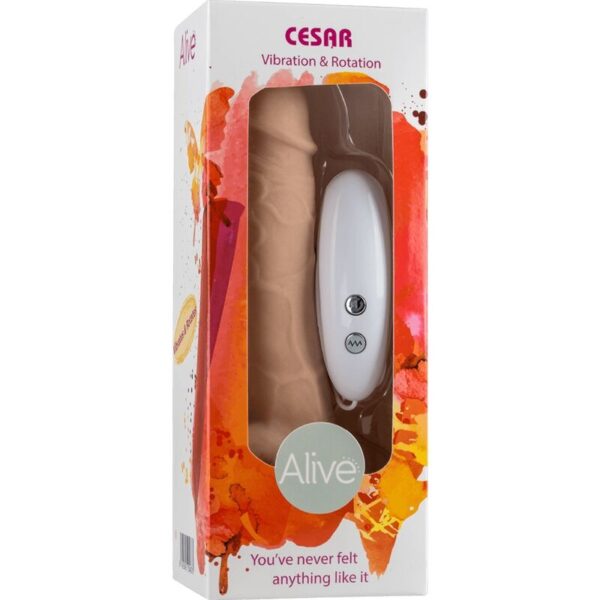 alive---cesar-pene-realistico-vibrador-&-rotador-17.5-cm-1