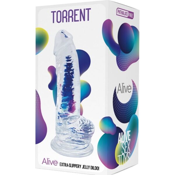 alive---torrent-pene-realistico-transparente-20.6-cm-1
