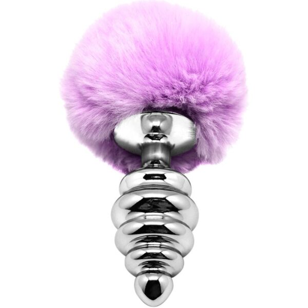 alive---anal-pleasure-plug-espiral-metal-pompon-violeta-talla-s-1