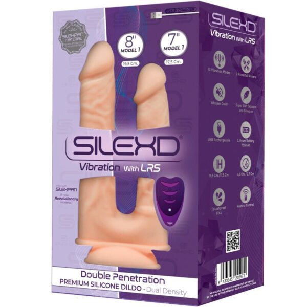 silexd---modelo-1-pene-realistico-doble-penetracion-vibrador-silicona-premium-silexpan-control-remoto-17.5-/-19.5-cm-2