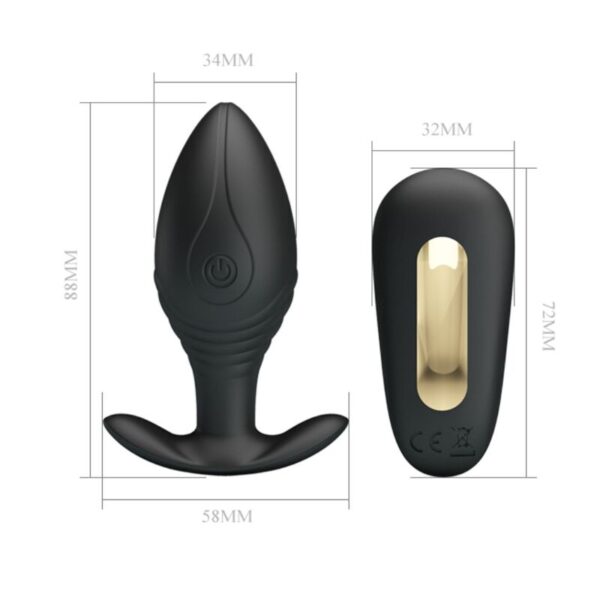pretty-love---regina-plug-anal-vibrador-recargable-negro-7