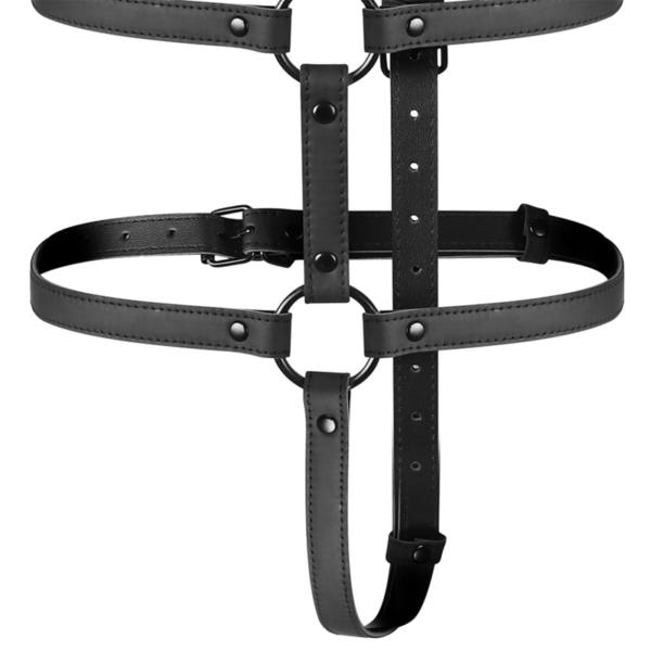 fetish-submissive-bondage---arnÉs-ajustable-torso-y-brazos-4