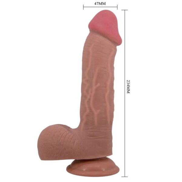 pretty-love---sliding-skin-series-dildo-realÍstico-con-ventosa-piel-deslizante-mulato-23.4-cm-3