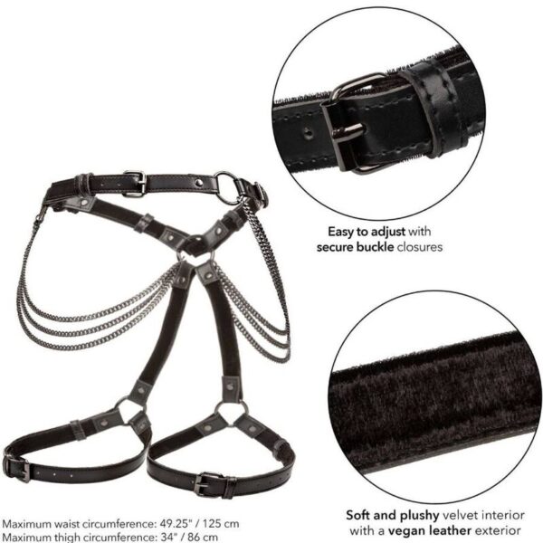 calexotics---euphoria-arnÉs-de-muslo-cadena-talla-grande-5