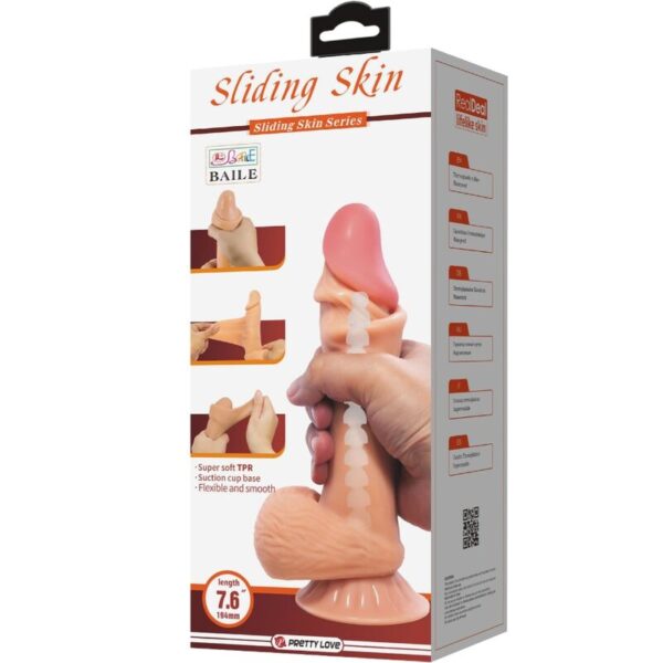 pretty-love---sliding-skin-series-dildo-realÍstico-con-ventosa-piel-deslizante-19.4-cm-6