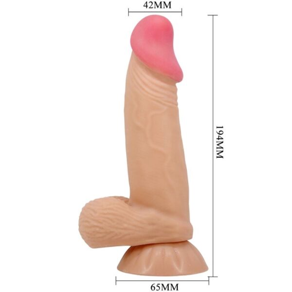 pretty-love---sliding-skin-series-dildo-realÍstico-con-ventosa-piel-deslizante-19.4-cm-5