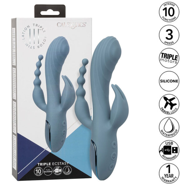 calexotics---vibrador-triple-Éxtasis-gris-1