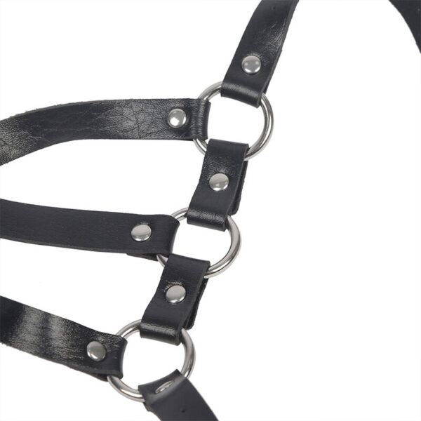 subblime---arnÉs-de-cuerpo-correas-ajustable-cuero-negro-talla-Única-4