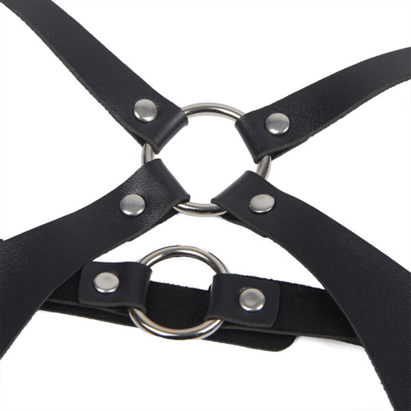 subblime---arnÉs-cuerpo-entero-con-hebillas-cuero-negro-talla-Única-4