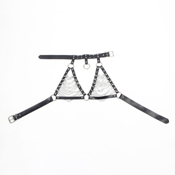 subblime---arnÉs-sujetador-y-collar-con-cadenas-talla-Única-3