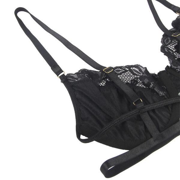 subblime---set-de-3-piezas-sujetador-+-tanga-+-liga-encaje-negro-s/m-4