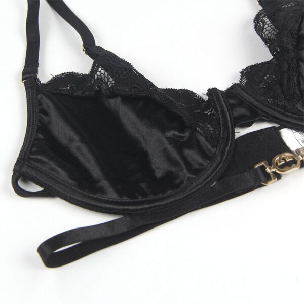 subblime---set-de-3-piezas-sujetador-+-tanga-+-liga-encaje-negro-s/m-5