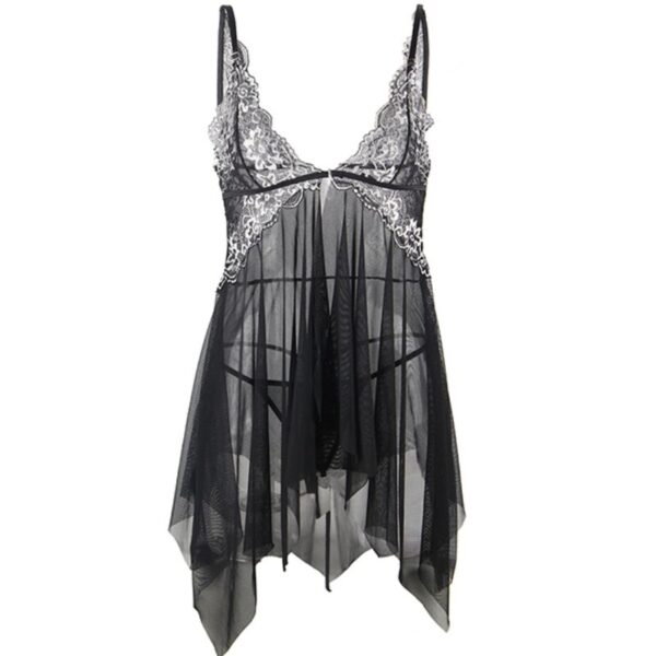 subblime---babydoll-tela-tul-pecho-encaje-s/m-4