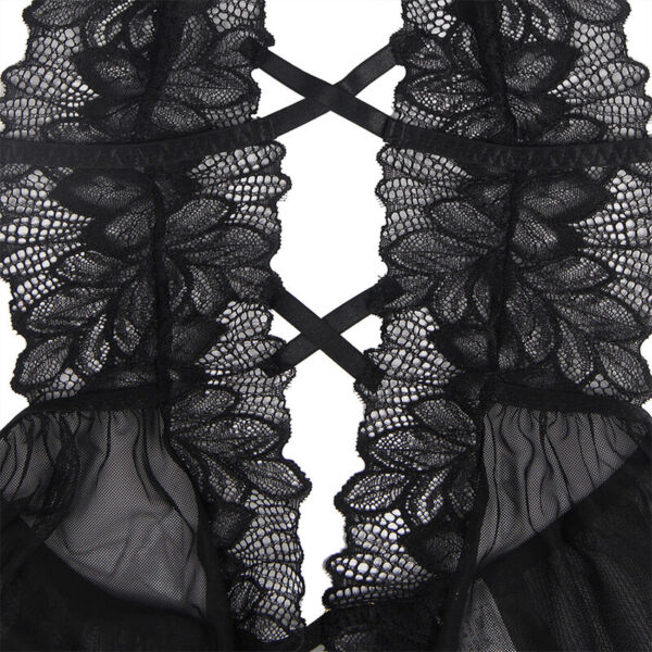 subblime---teddy-cuello-halter-espalda-descubierta-encaje-negro-s/m-6