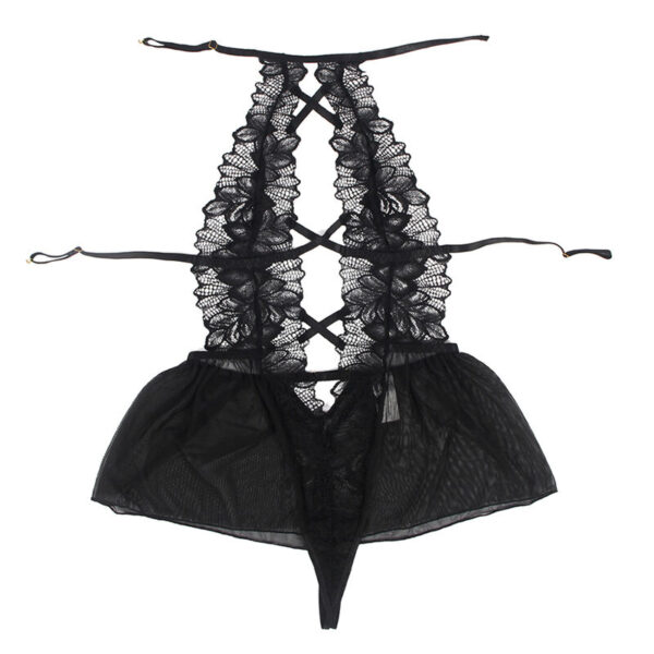 subblime---teddy-cuello-halter-espalda-descubierta-encaje-negro-s/m-5