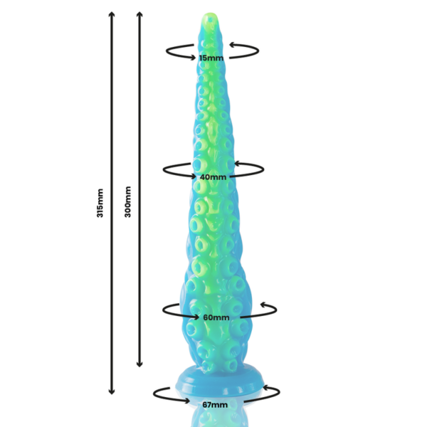 epic---scylla-dildo-tentÁculo-fino-fluorescente-tamaÑo-grande-1