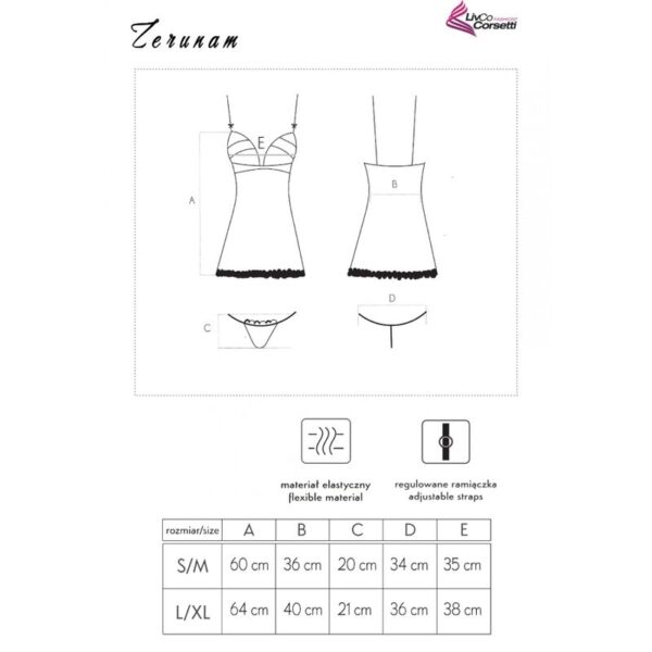 livco-corsetti-fashion---zerunam-set-babydoll-+-tanga-negro-s/m-4