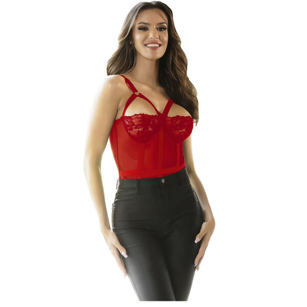 subblime---teddy-con-liguero-detalle-tiras-pecho-rojo-s/m-2
