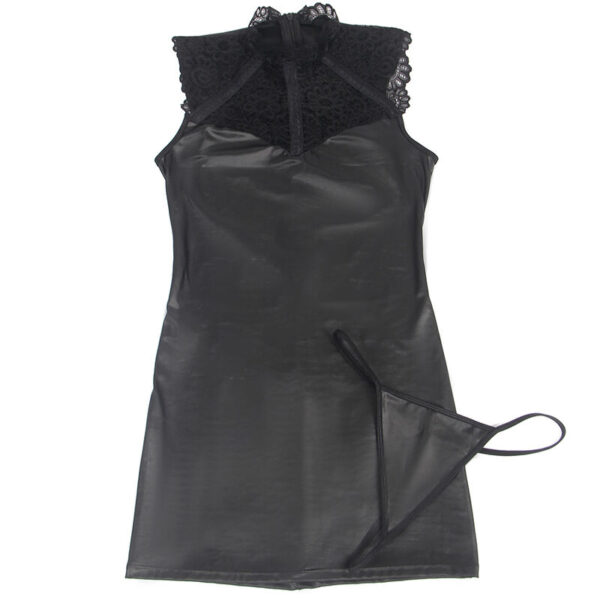 subblime---vestido-sexy-de-cuero-s/m-3