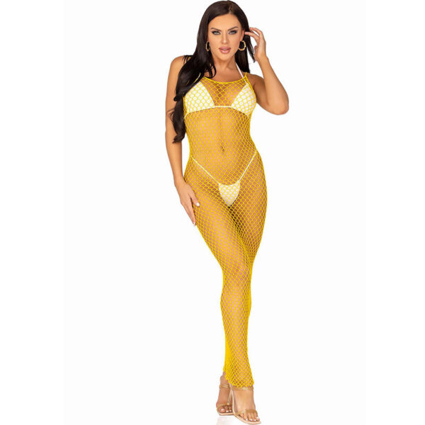 leg-avenue---vestido-de-rejilla-largo-amarillo-talla-Única-1