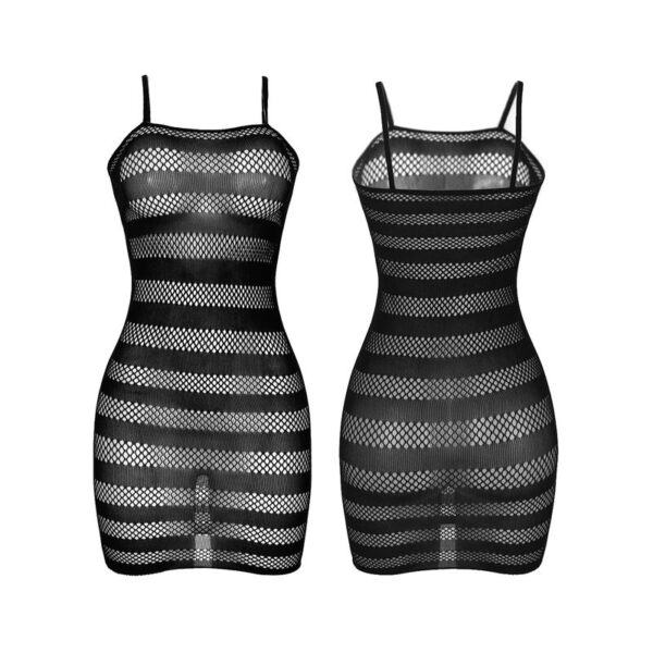 subblime---951733-vestido-de-rejilla-con-franjas-negro-talla-Única-2