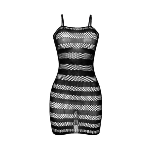 subblime---951733-vestido-de-rejilla-con-franjas-negro-talla-Única-4