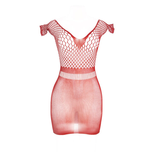 subblime---951924-vestido-de-rejilla-crochÉ-corto-rojo-talla-Única-3