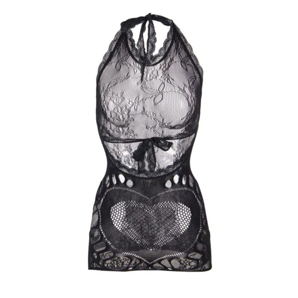 subblime---952075-vestido-corto-de-rejilla-con-espalda-descubierta-y-detalle-de-corazÓn-negro-talla-Única-3