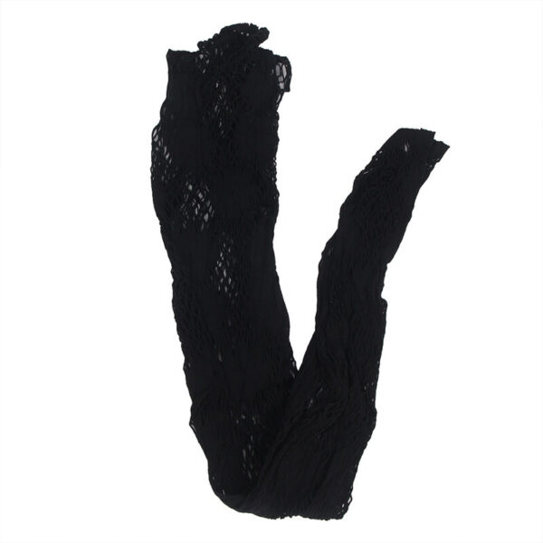 subblime---952129-bodystocking-de-rejilla-con-diseÑo-de-vestido-y-detalles-florales-negro-talla-Única-4