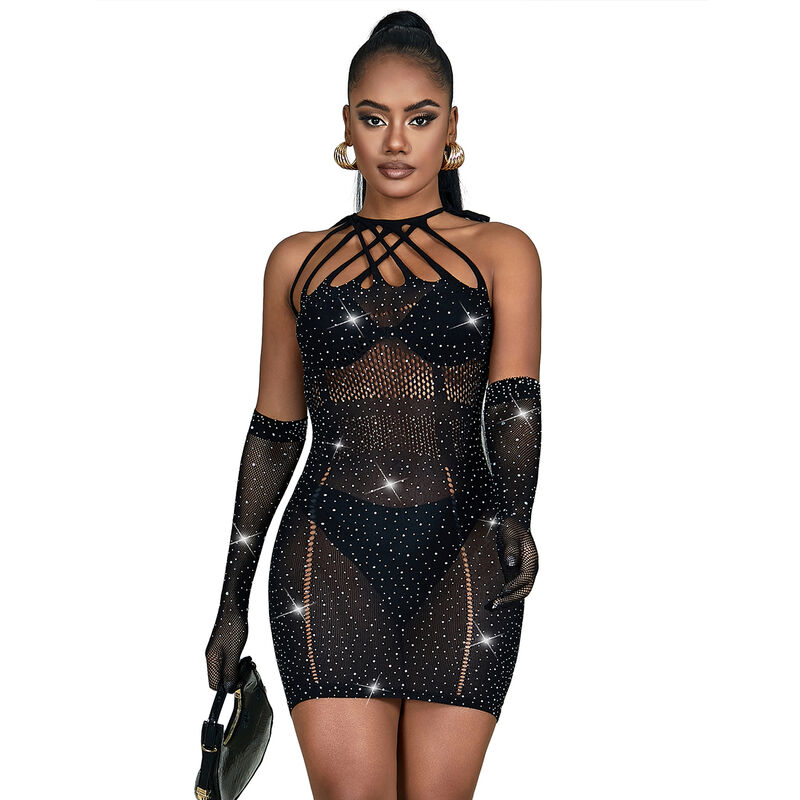 subblime---952235-vestido-de-rejilla-con-brillantes-negro-talla-Única-0