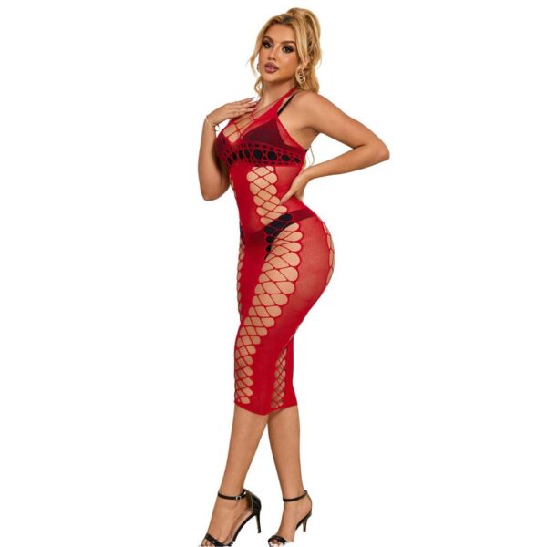 subblime---952327-vestido-de-rejilla-largo-rojo-talla-Única-4