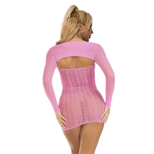 subblime---952471-vestido-de-rejilla-rosa-talla-Única-1
