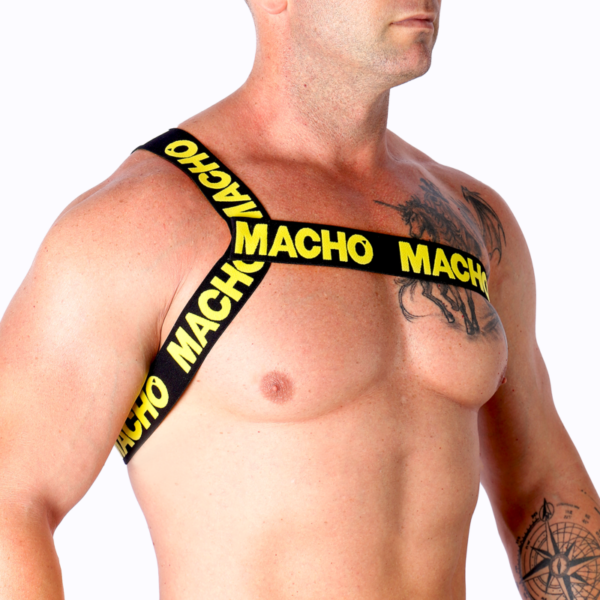 macho---arnes-romano-amarillo-l/xl-1