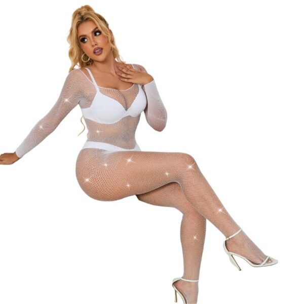 subblime---952396-bodystocking-de-rejilla-con-diamantes-manga-larga-blanco-talla-Única-2