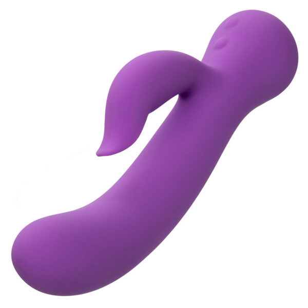 calexotics---first-time-vibrador-complaciente-recargable-morado-3
