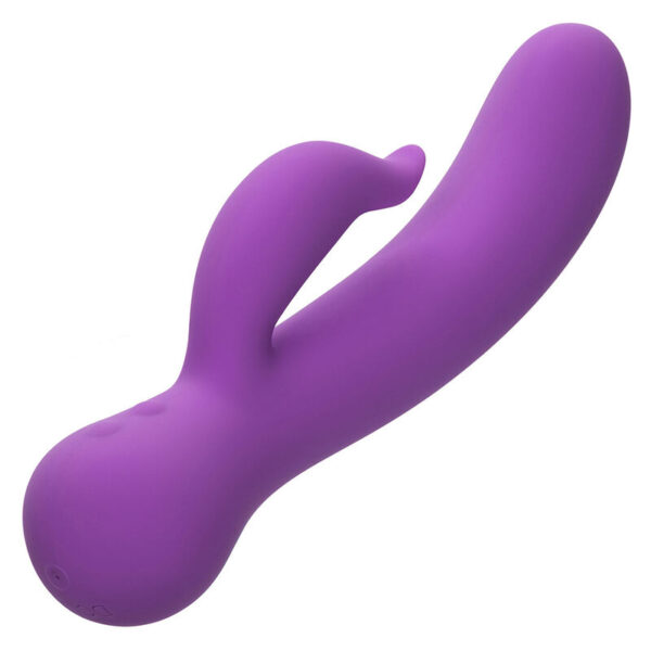calexotics---first-time-vibrador-complaciente-recargable-morado-2