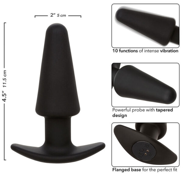 calexotics---rock-bottom-plug-anal-cÓnico-10-vibraciones-silicona-negro-6