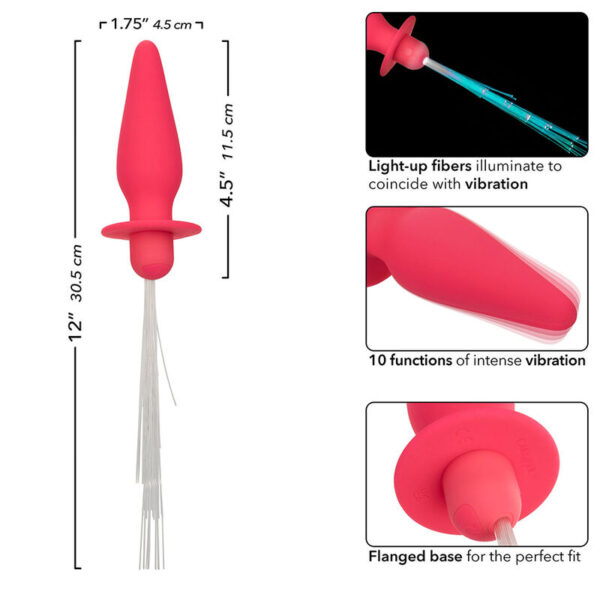 calexotics---southern-lights-light-up-plug-anal-con-luces-10-vibraciones-silicona-rosa-5