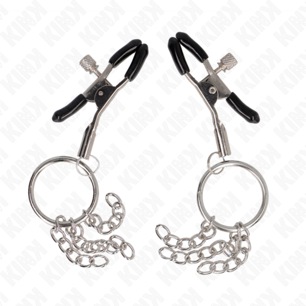 kink---pinzas-para-pezones-con-aro-y-pequeÑas-cadenas-plateado-6-cm-1