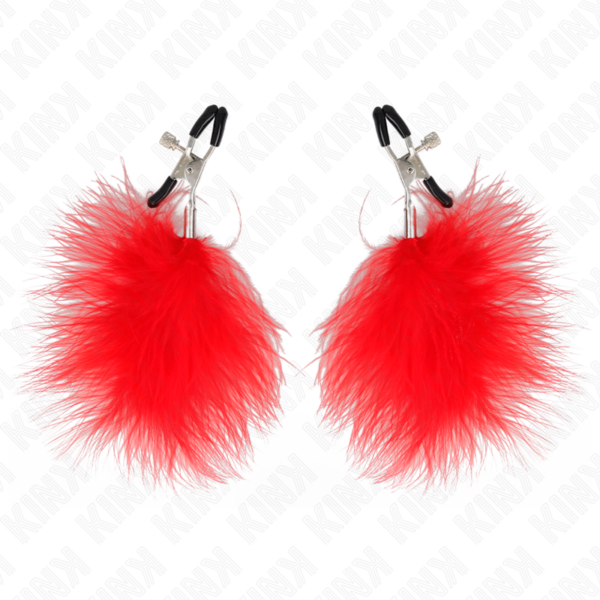 kink---pinzas-para-pezones-con-pluma-rojo-7-cm-1