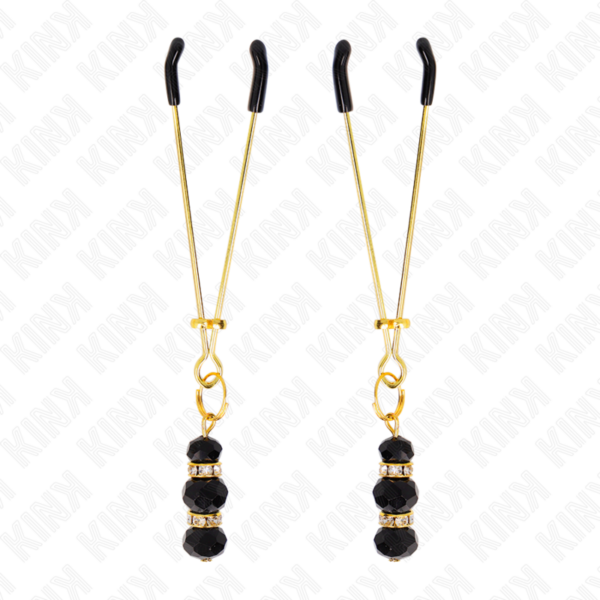 kink---pinzas-para-pezones-dorada-fina-con-triple-bola-de-vidrio-negro-7-cm-1